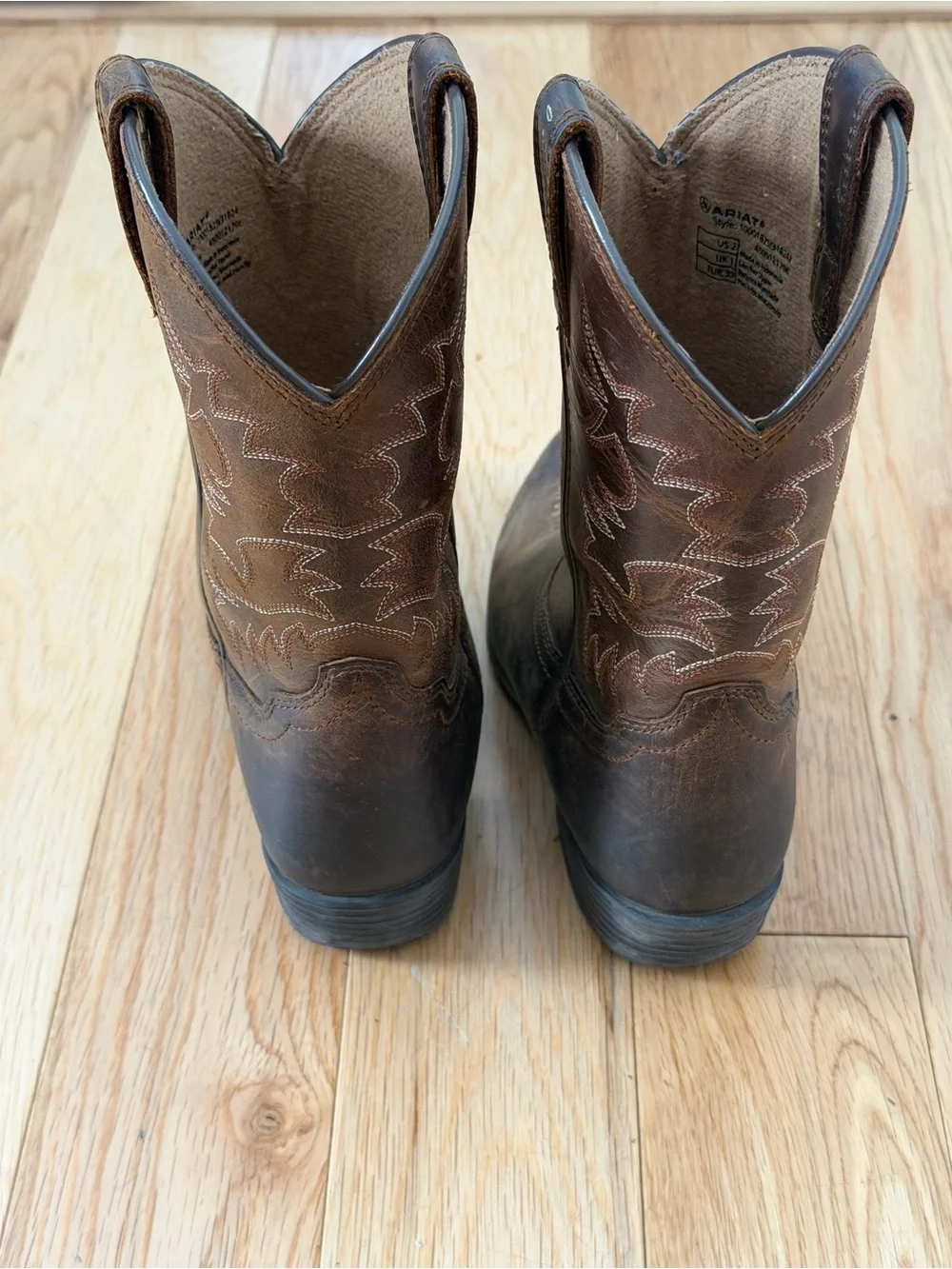 Ariat Kids Brown Western Pull-On Boots